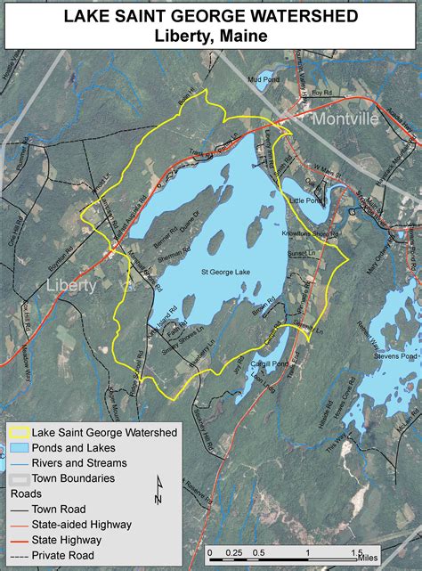 lake st george me|st george lake maine map.